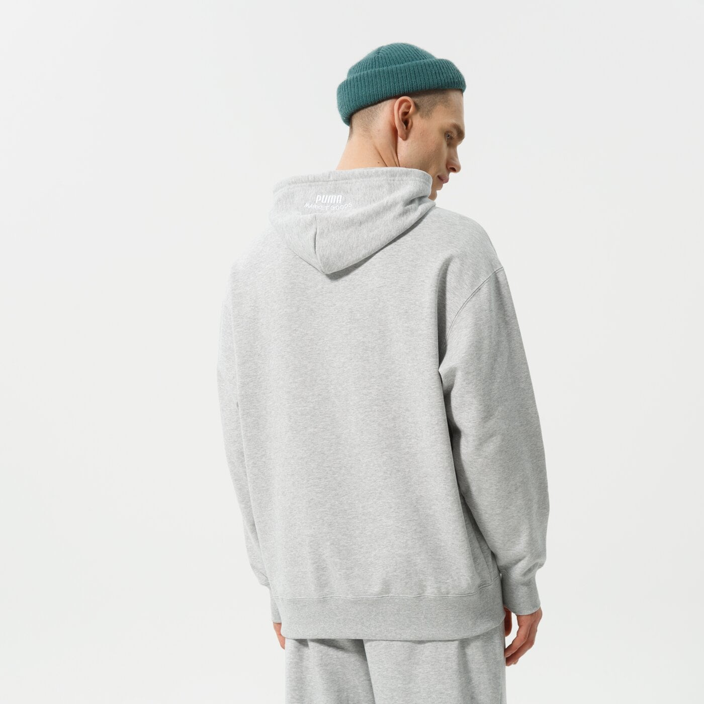 Мъжки суичър PUMA СУИТЧЪР С КАЧУЛКА PUMA X GARFIELD HOODIE 534435 04 цвят сив