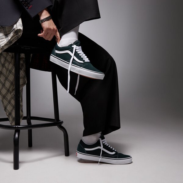 Мъжки маратонки VANS OLD SKOOL  vn000d7zprm цвят зелен