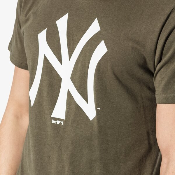 Мъжка тениска NEW ERA ТЕНИСКА SS MLB NYY КАКИ NEW YORK YANKEES NOV 11863694 цвят каки