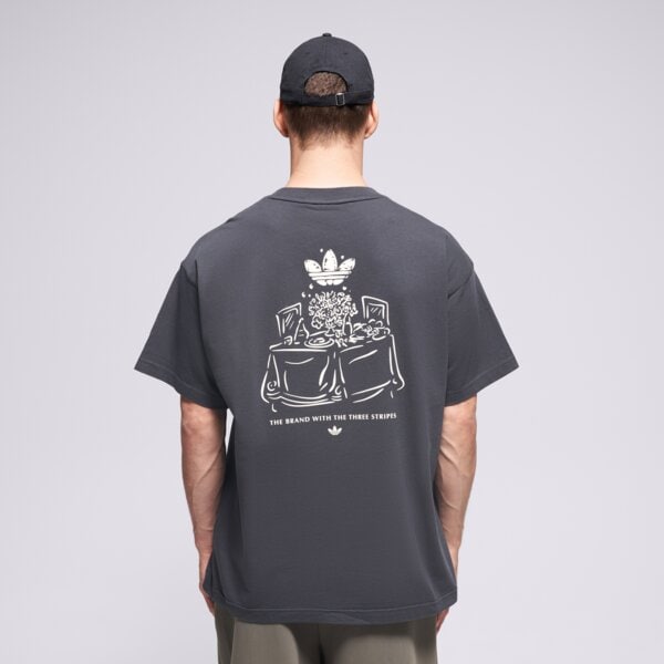Мъжка тениска ADIDAS ТЕНИСКА SUPPER CLUB TEE hy2062 цвят сив