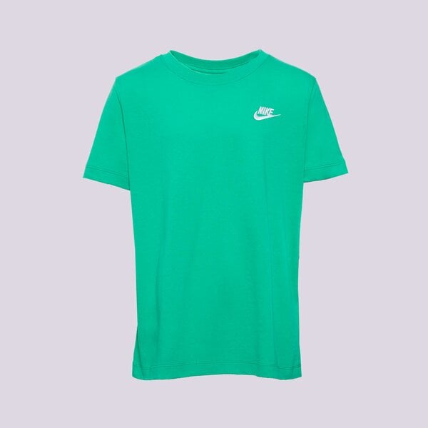 Детска тениска NIKE ТЕНИСКА K NSW TEE EMB FUTURA LBR BOY fz5177-324 цвят зелен