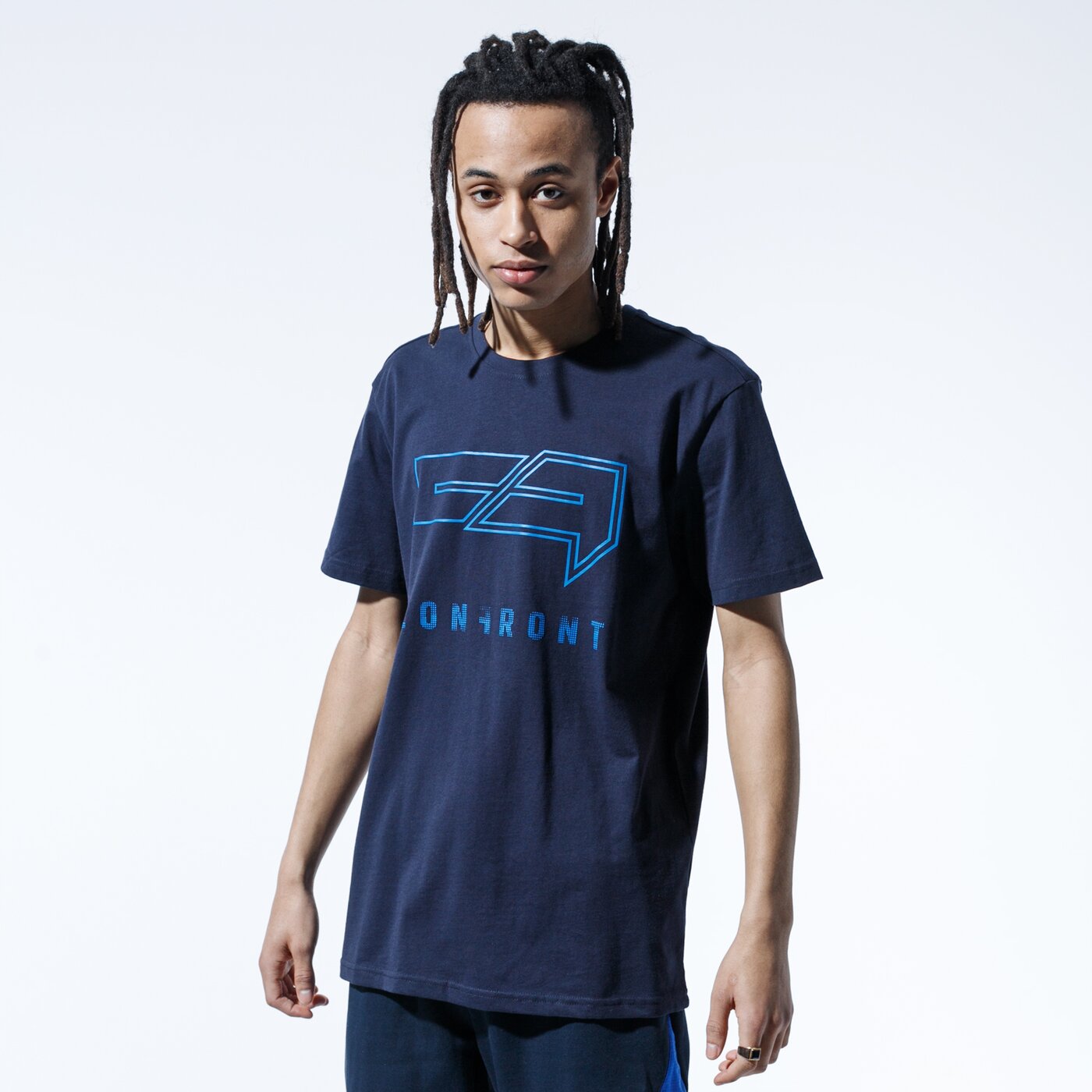 Мъжка тениска CONFRONT ТЕНИСКА MARTELL cf120tsm58002 цвят тъмносин