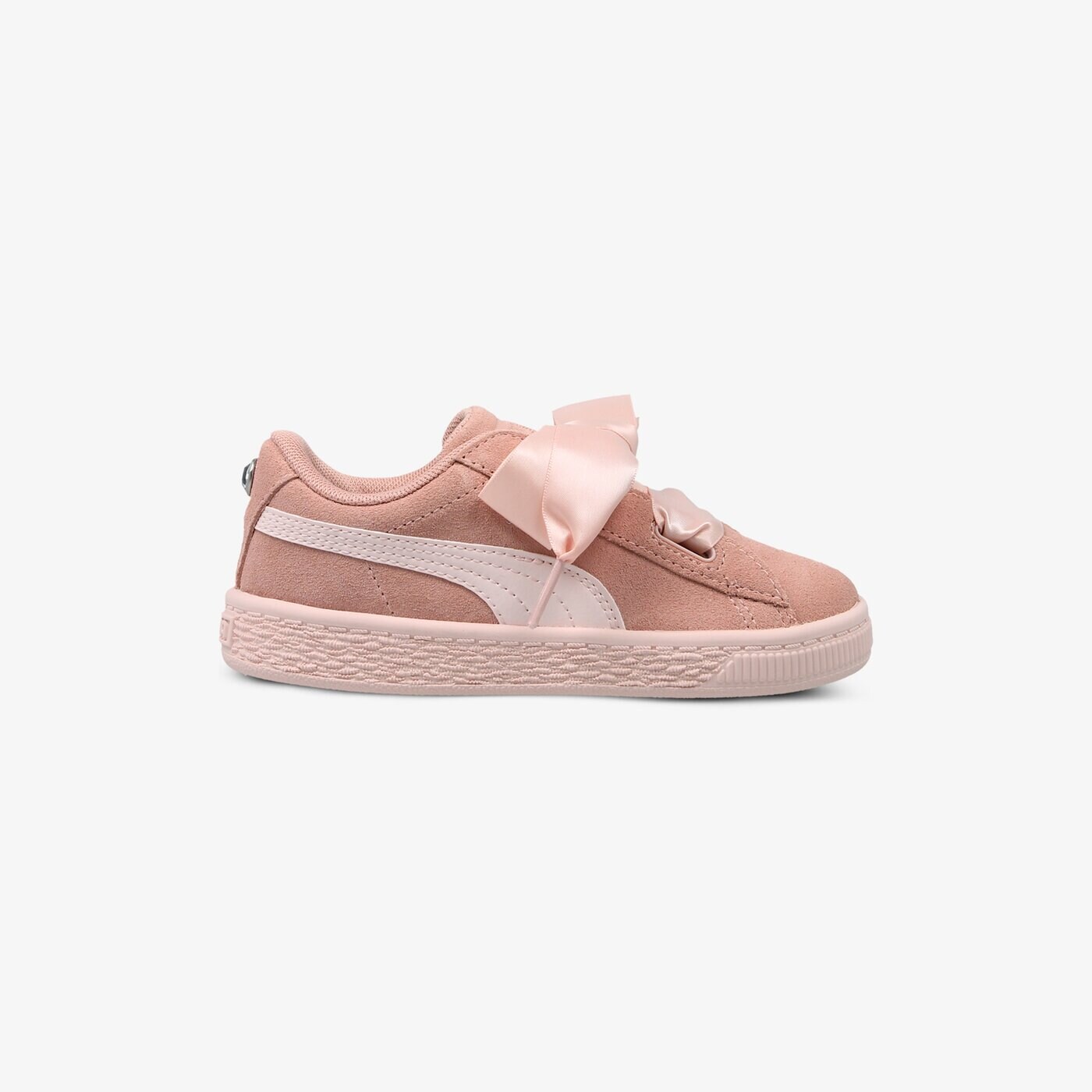 Детски маратонки PUMA SUEDE HEART JEWEL V INF 36514001 цвят розов