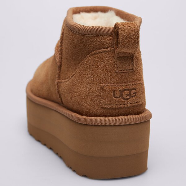 Дамски кежуал UGG CLASSIC ULTRA MINI PLATFORM 1135092-che цвят кафяв