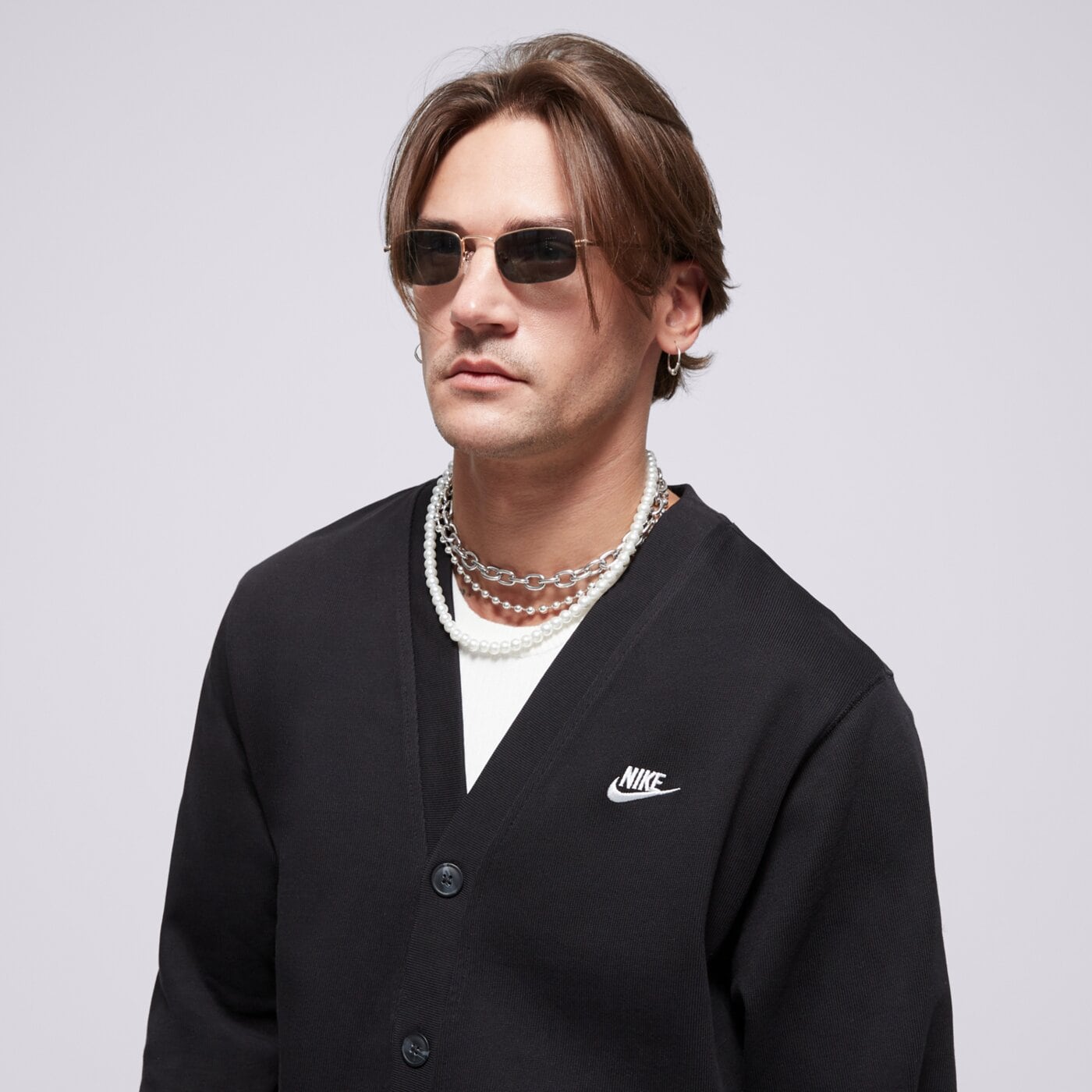 NIKE ПУЛОВЕР M NK CLUB FAIRWAY CARDIGAN fn3898-010 цвят черен