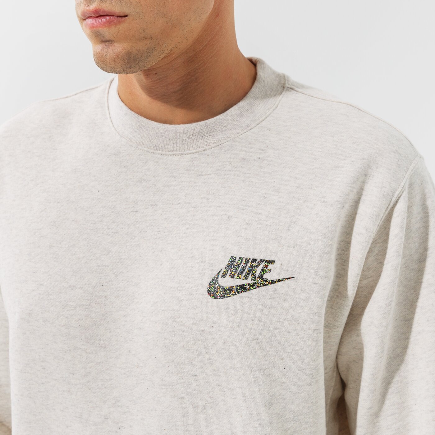 Мъжки суичър NIKE СУИТЧЪР M NSW SPE+ SB CRW REVIVAL dd7045-072 цвят бежов