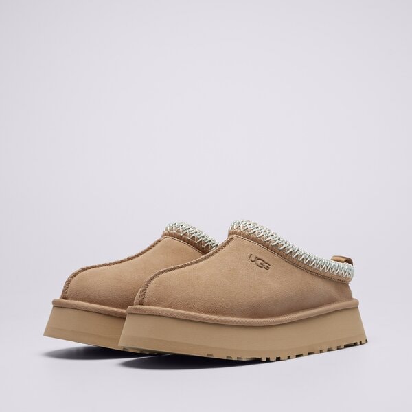 Дамски чехли и сандали UGG TAZZ II 1174471-san цвят бежов