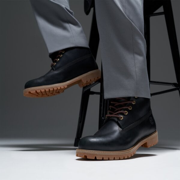 Мъжки боти TIMBERLAND PREMIUM 6 IN LACE WP BOOT tb0a2p6weeq1 цвят зелен