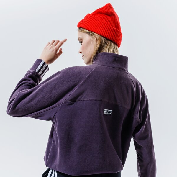 Дамски суичър ADIDAS СУИТЧЪР SWEATSHIRT gd3885 цвят виолетов