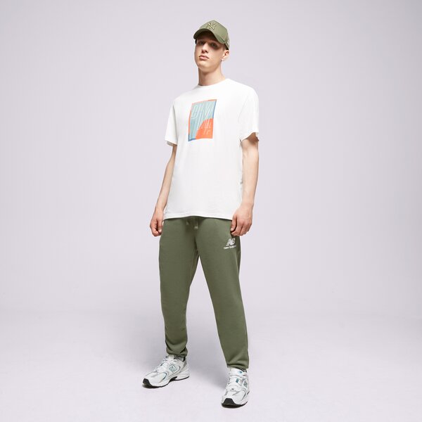 Мъжки панталони NEW BALANCE ПАНТАЛОНИ ESSENTIALS STACKED LOGO mp31539don цвят зелен