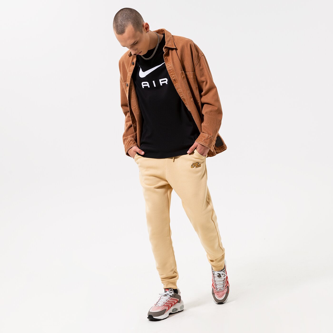 Мъжка тениска NIKE ТЕНИСКА M NSW AIR dr7803-010 цвят черен