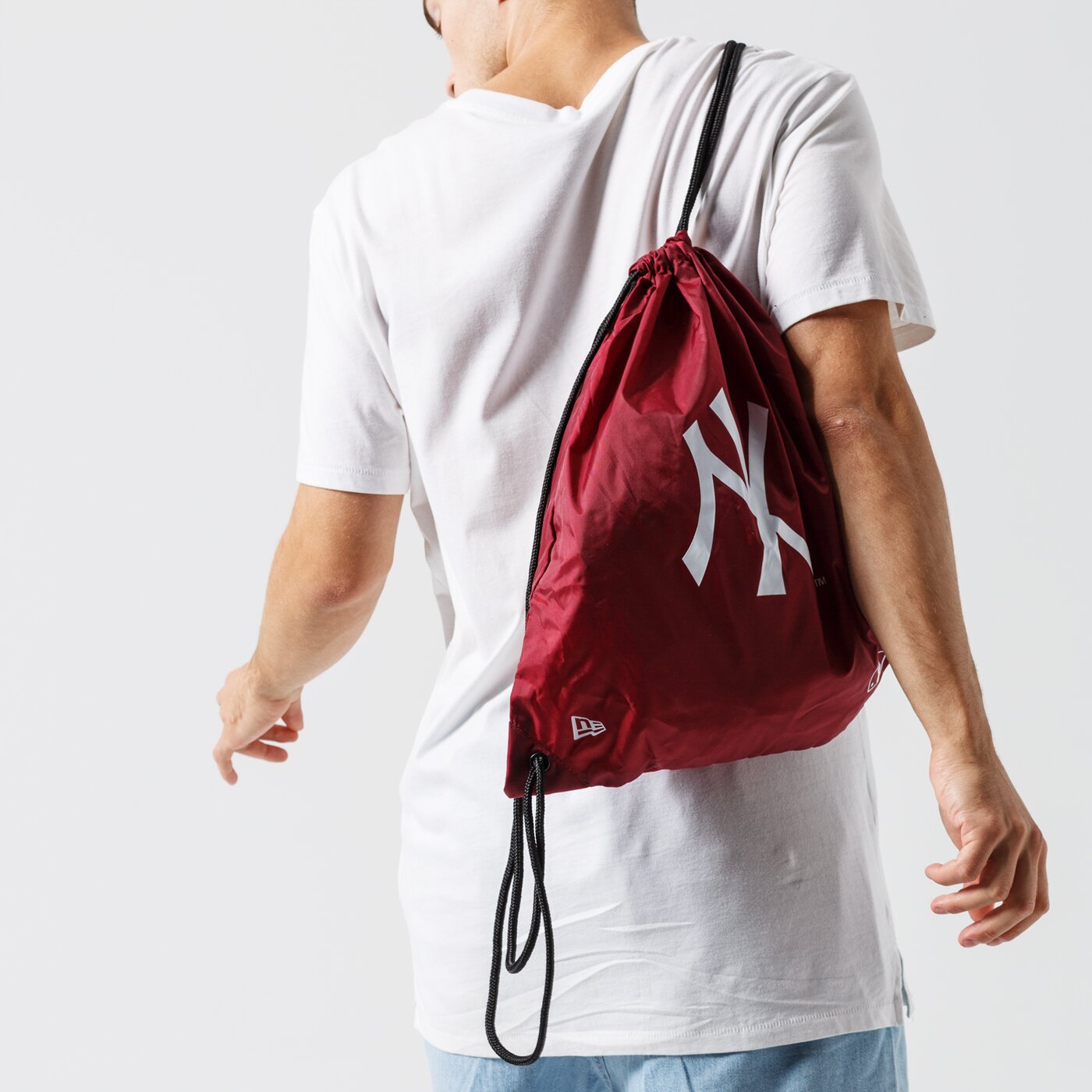 Детска мешка NEW ERA МЕШКА MLB GYM SACK NYY CAR NEW YORK YANKEES CAR 11942036 цвят бордо