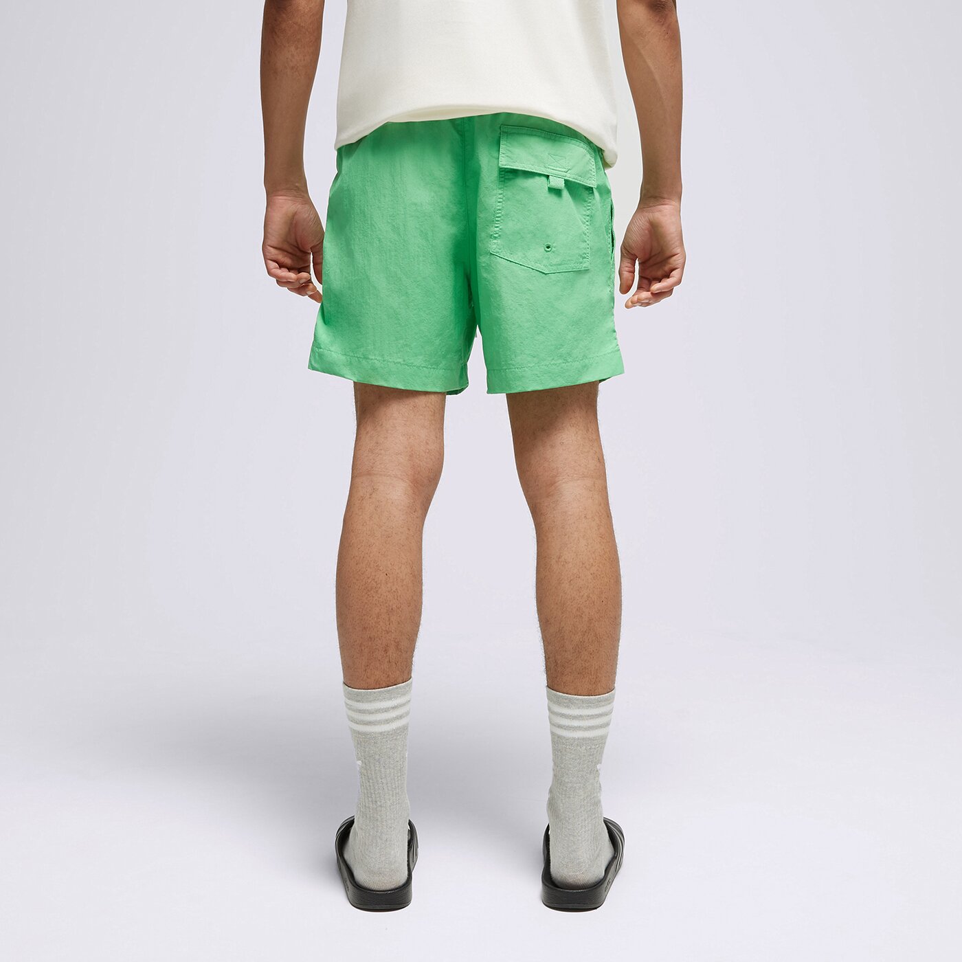 Мъжки къси панталони CHAMPION ШОРТИ BEACHSHORT 216069gs024 цвят зелен