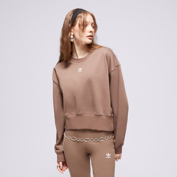 Дамски суичър ADIDAS СУИТЧЪР SWEATSHIRT ir5971 цвят кафяв