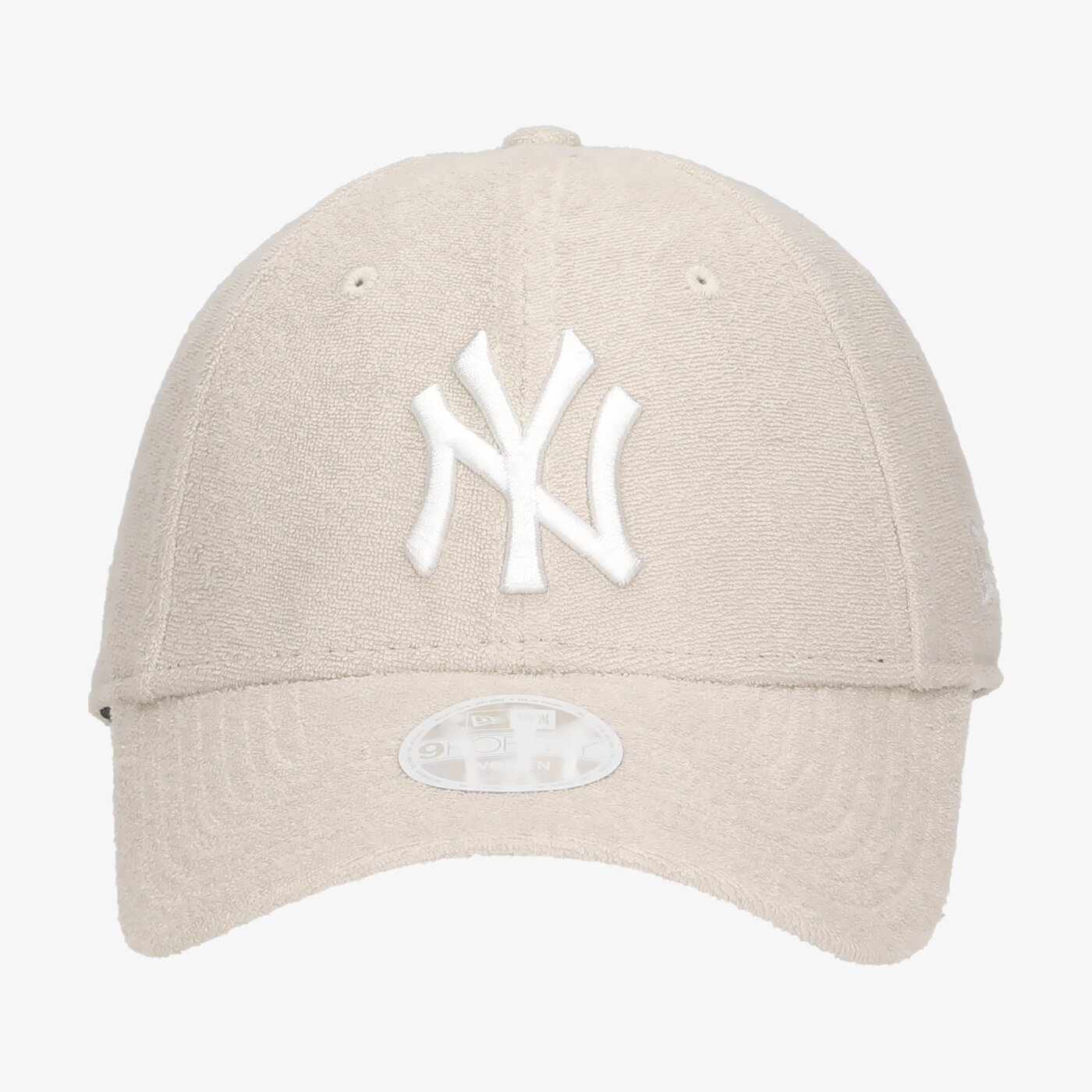 Дамска шапка с козирка NEW ERA ШАПКА WMNS TOWELLING 940 NYY STN NEW YORK YANKEES ST 60222412 цвят бежов