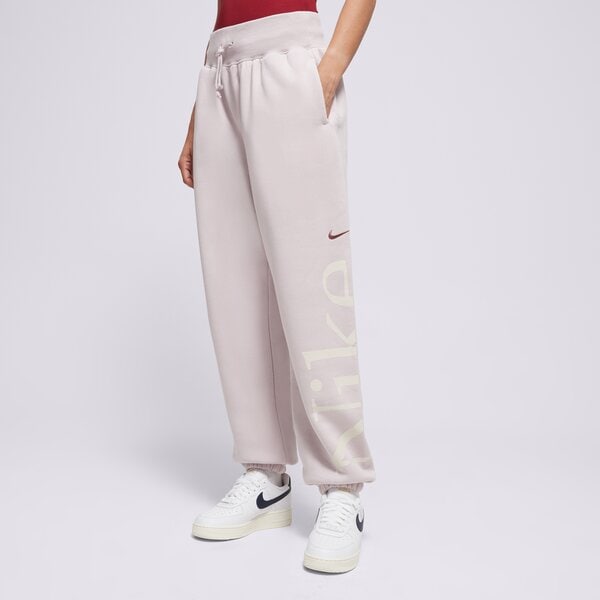 Дамски панталони NIKE ПАНТАЛОНИ W NSW PHNX FLC OS LOGO SWTPNT fn2552-019 цвят виолетов