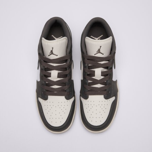 Детски маратонки AIR JORDAN 1 LOW  553560-044 цвят сив
