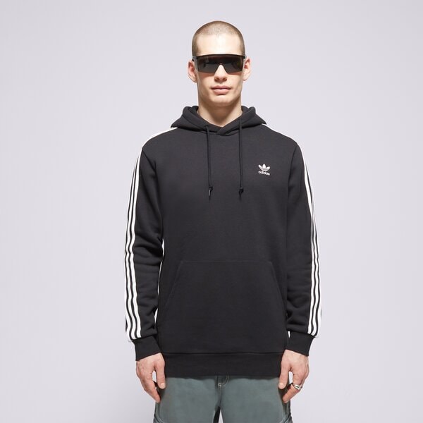 Мъжки суичър ADIDAS СУИТЧЪР С КАЧУЛКА 3-STRIPES HOODY ia6346 цвят черен