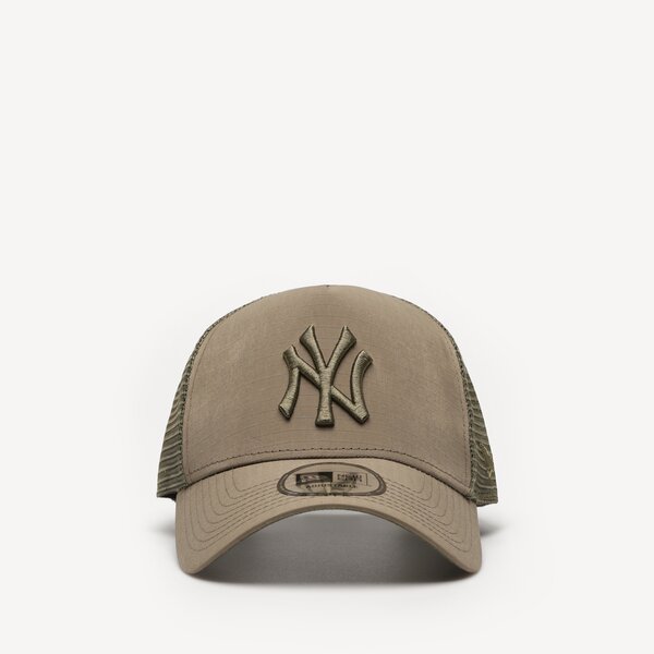 Мъжка шапка с козирка NEW ERA ШАПКА TECH RIPSТОП TRUCKER NYY NEW YORK YANKEES 60358054 цвят каки