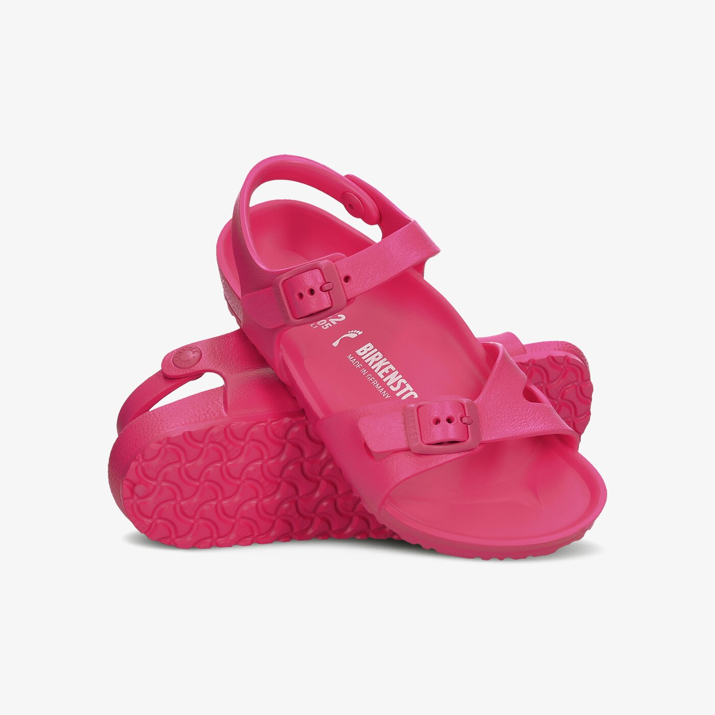 Детски чехли и сандали BIRKENSTOCK RIO 1015463 цвят розов