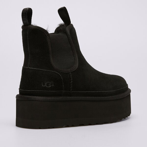 Дамски кежуал UGG NEUMEL PLATFORM CHELSEA 1134526-blk цвят черен