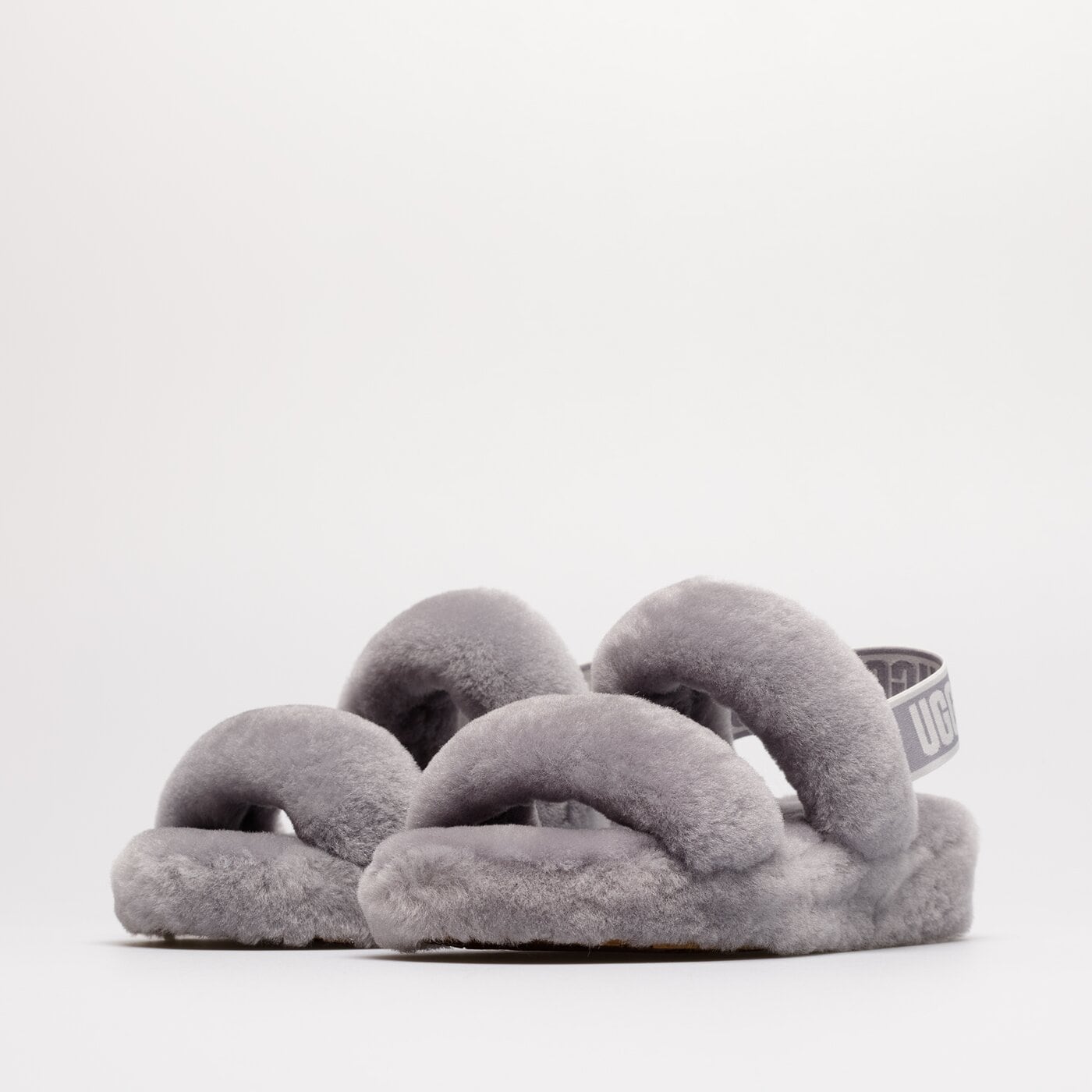 Дамски чехли и сандали UGG OH YEAH 1107953-soft ameth цвят сив