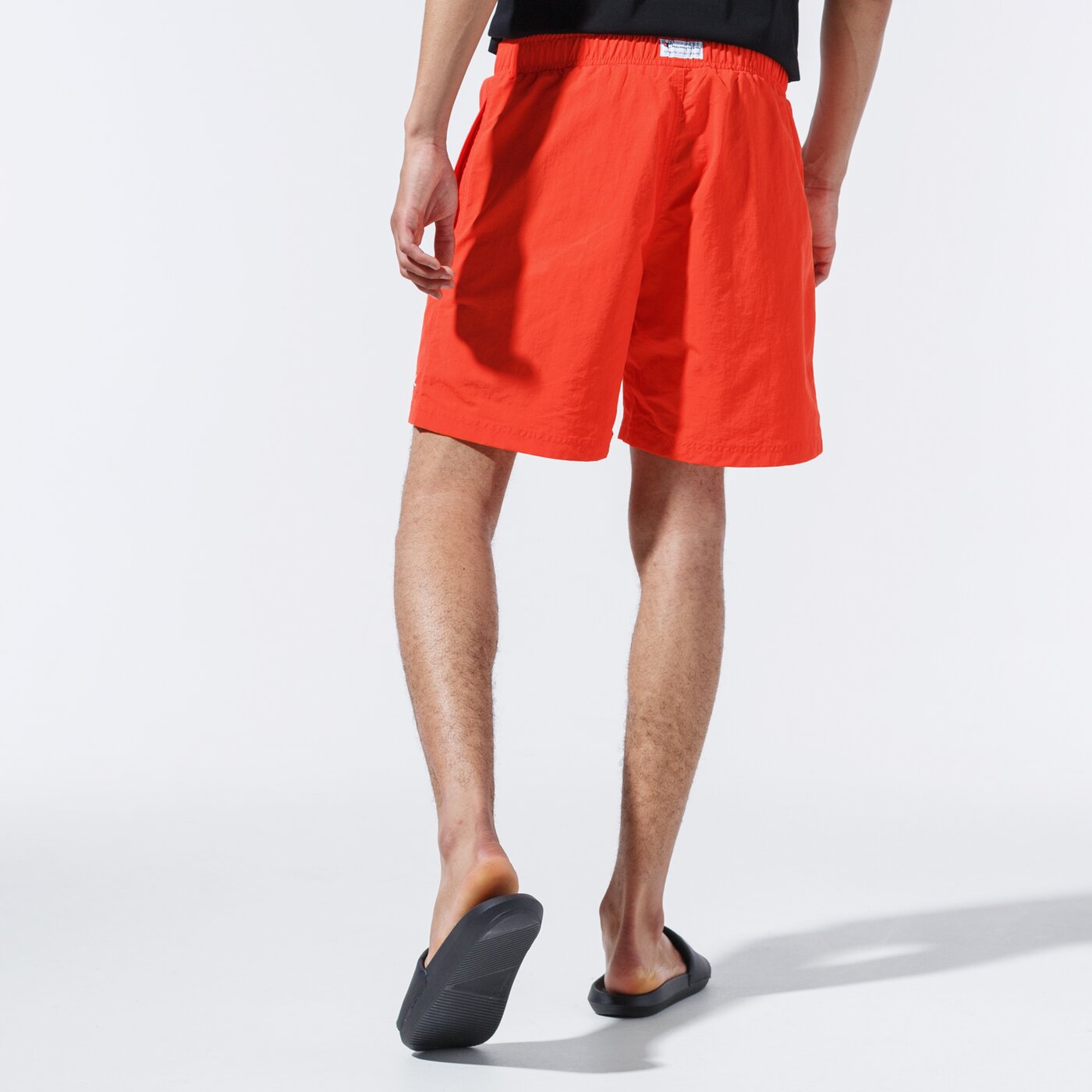 Мъжки къси панталони CHAMPION ШОРТИ BASIC SWIM SHORTS 215498ys057 цвят оранжев