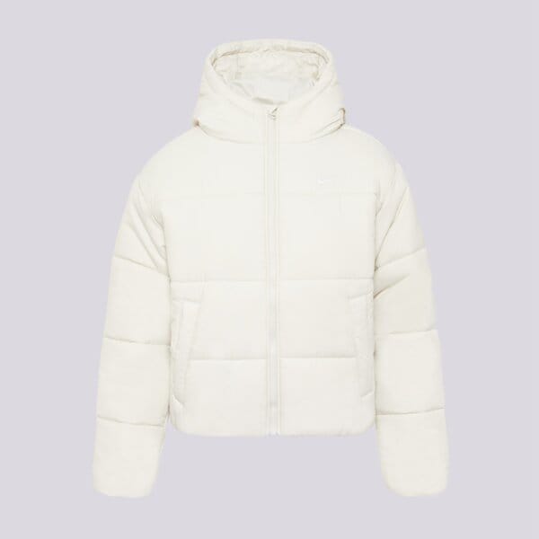 Дамско зимно яке NIKE ЯКЕ ПУХЕН W NSW TF SYNFL NK CLSC PFR fz5899-072 цвят бежов