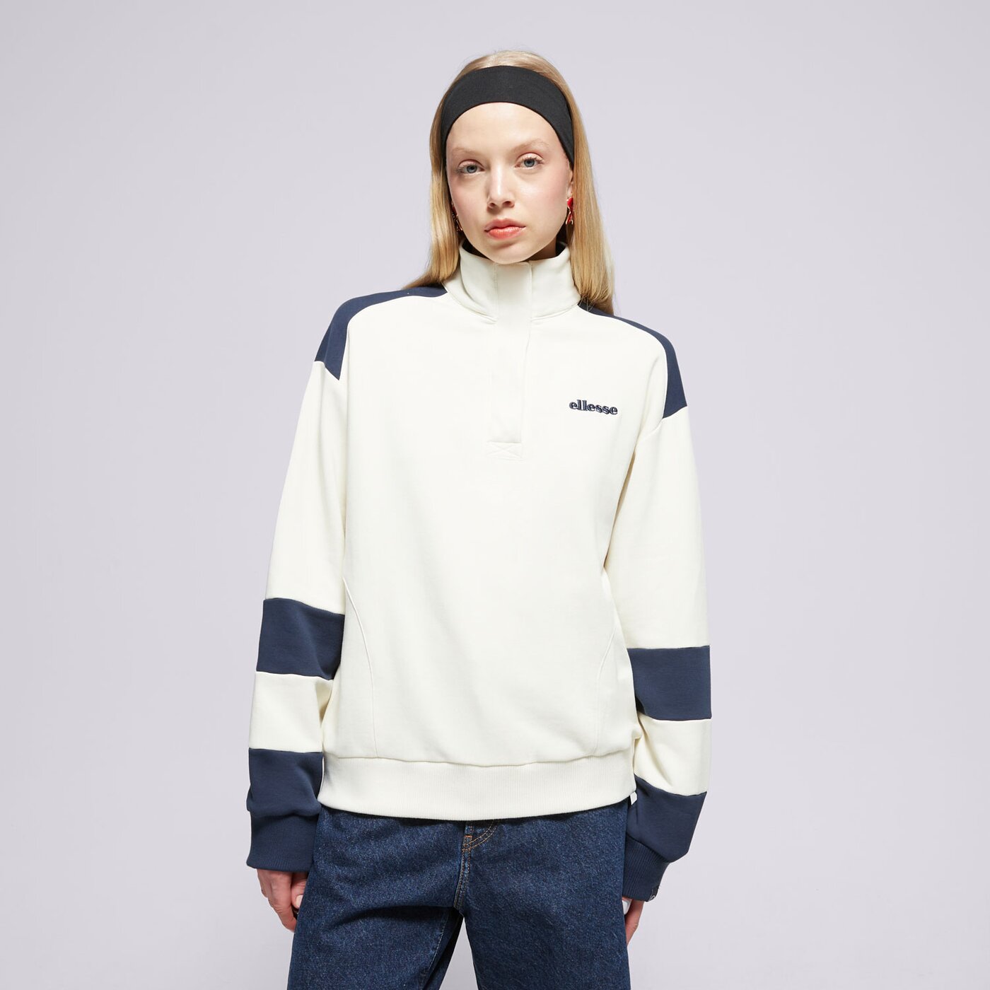 Дамски суичър ELLESSE СУИТЧЪР PASTICCERIA SWEATSHIRT OFF WHT sgz22006904 цвят бежов