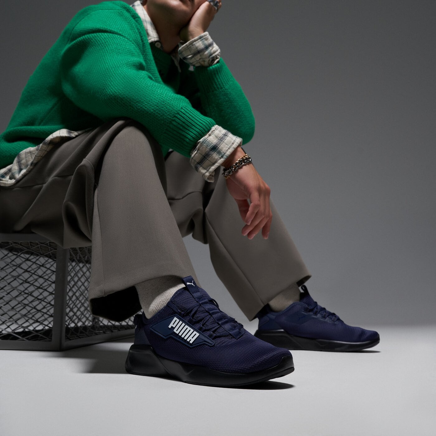 Мъжки маратонки PUMA RETALIATE 2 37667650 цвят тъмносин