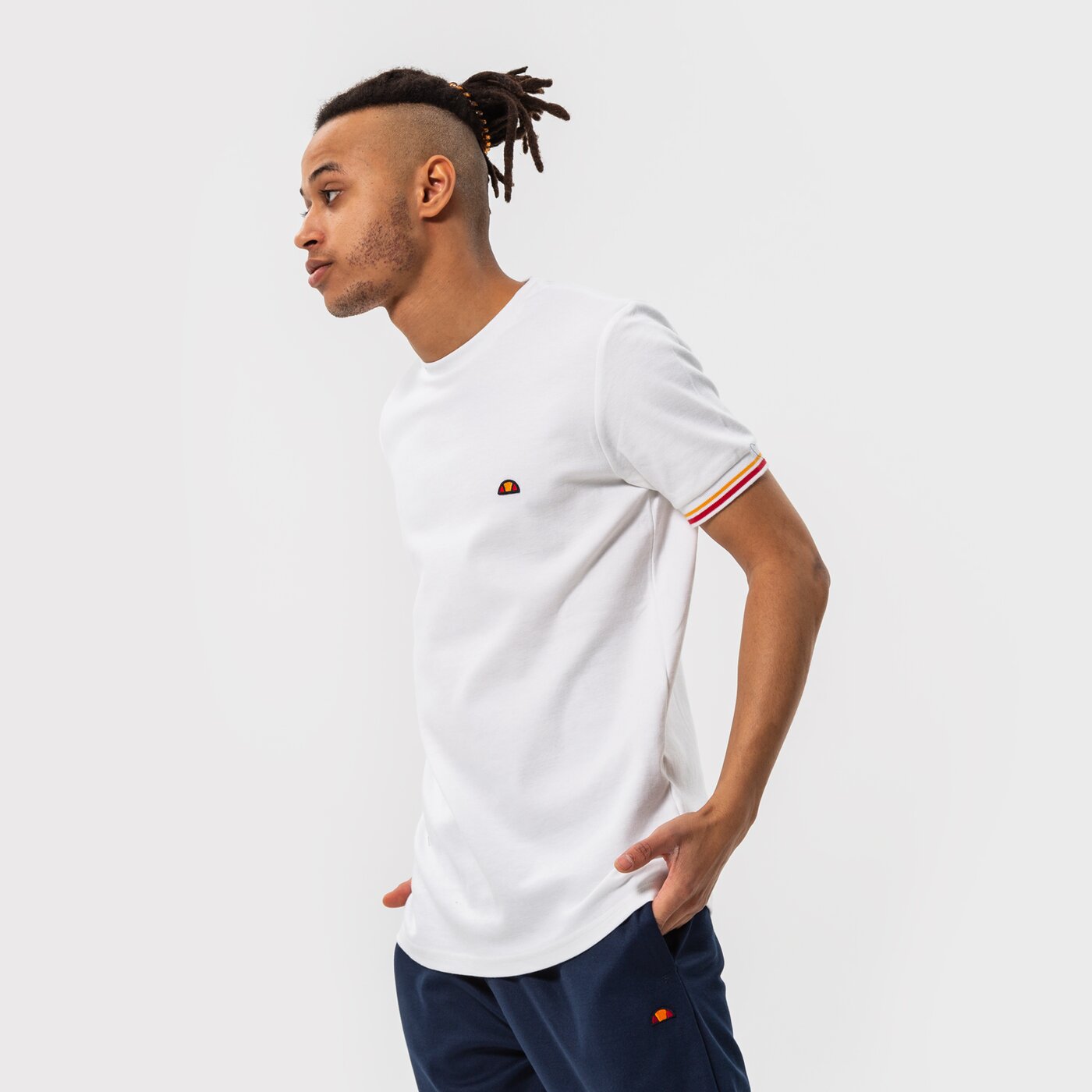 Мъжка тениска ELLESSE ТЕНИСКА TOWERS TEE WHT shm14551908 цвят бял