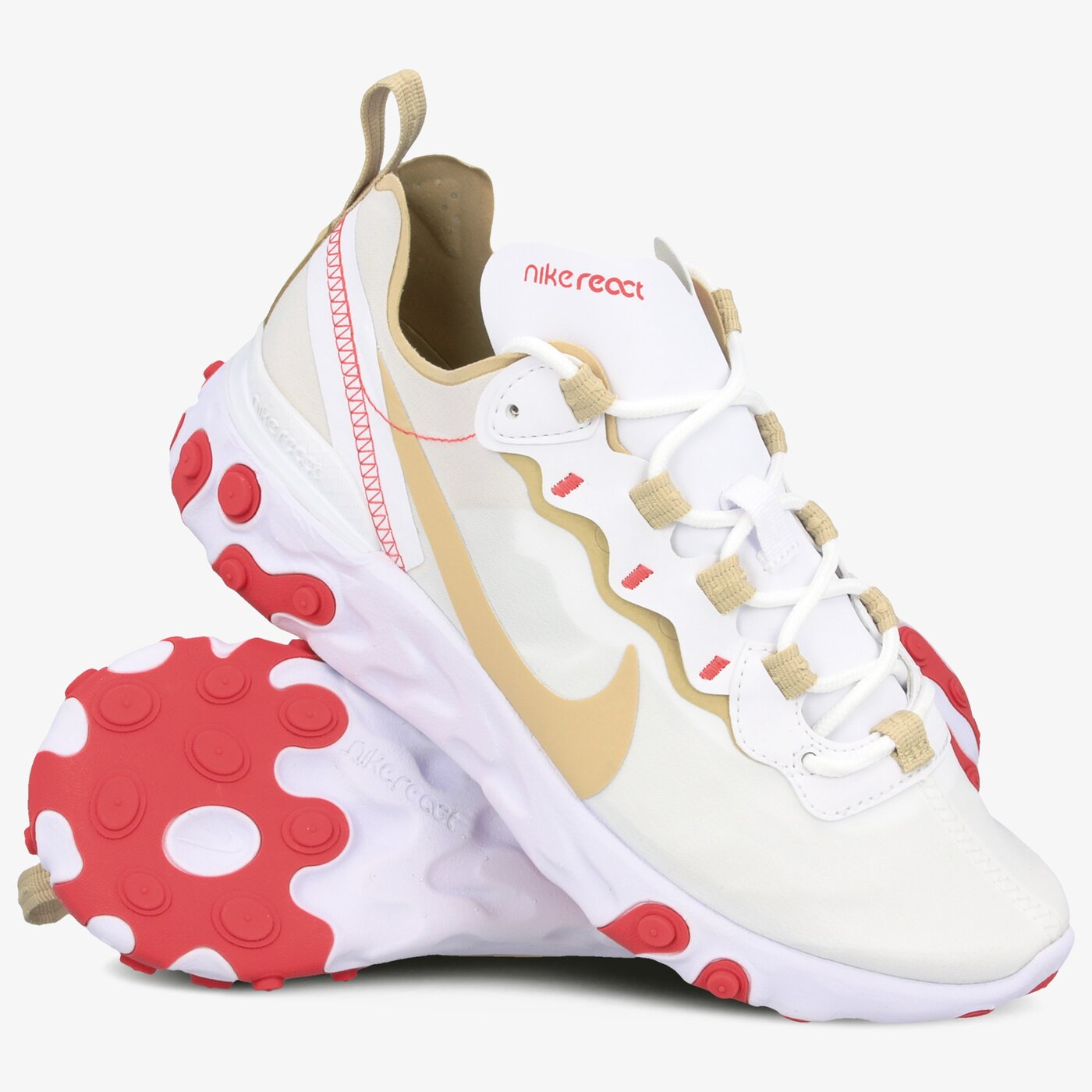Дамски маратонки NIKE REACT ELEMENT 55 bq2728-101 цвят бял
