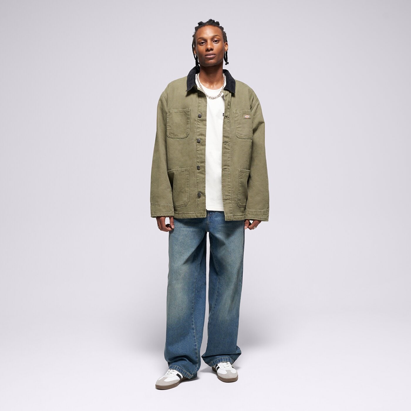 Мъжки панталони DICKIES ПАНТАЛОНИ HILHAM DENIM dk0a87nkl231 цвят син