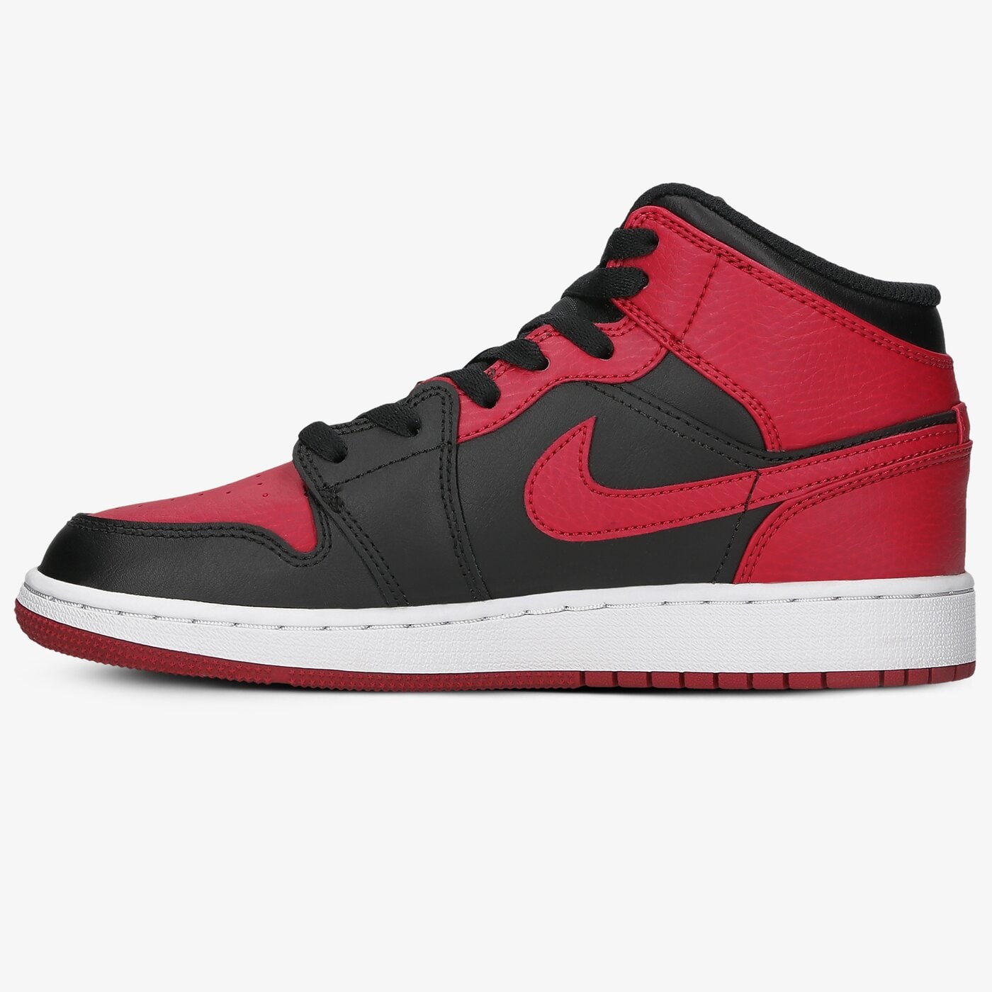 Детски маратонки AIR JORDAN 1 MID  554725-074 цвят червен