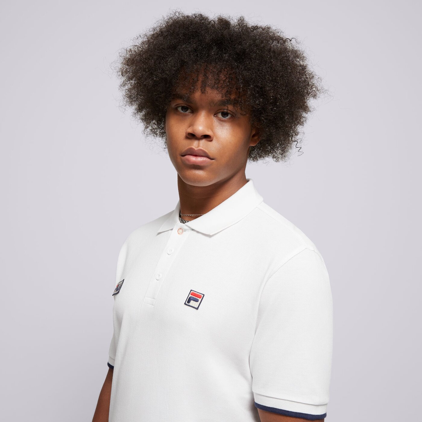 Мъжка тениска FILA ТЕНИСКА PABLO fw24mh033100 цвят бял