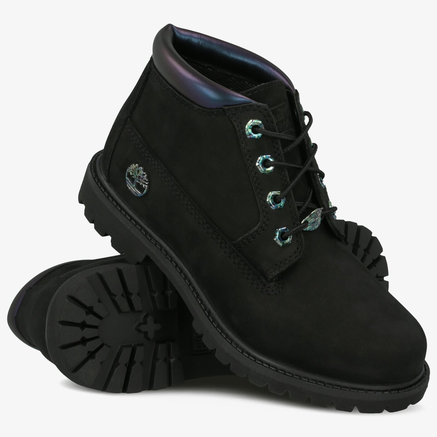 Дамски боти TIMBERLAND NELLIE CHUKKA DOUBLE tb0a24kh0011 цвят черен