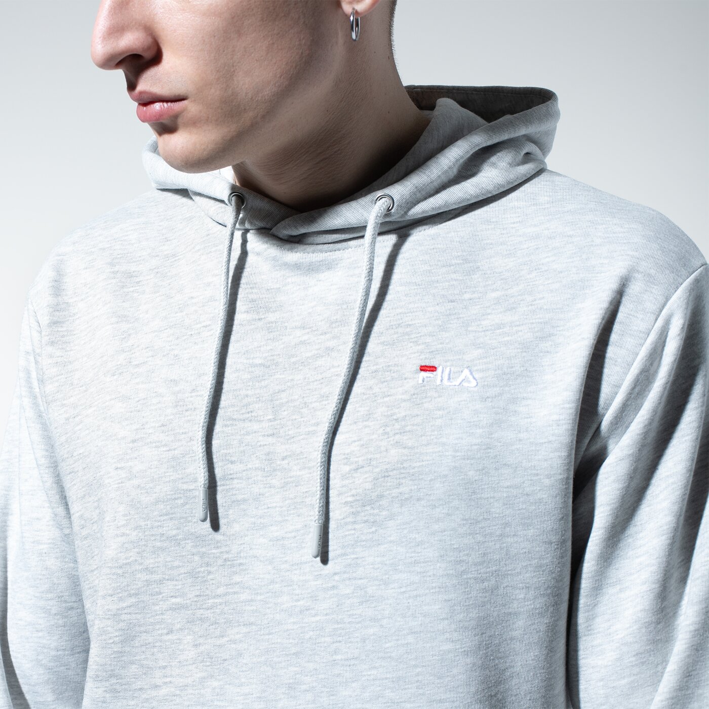 Мъжки суичър FILA СУИТЧЪР С КАЧУЛКА EDISON HOODY 688163b13 цвят сив
