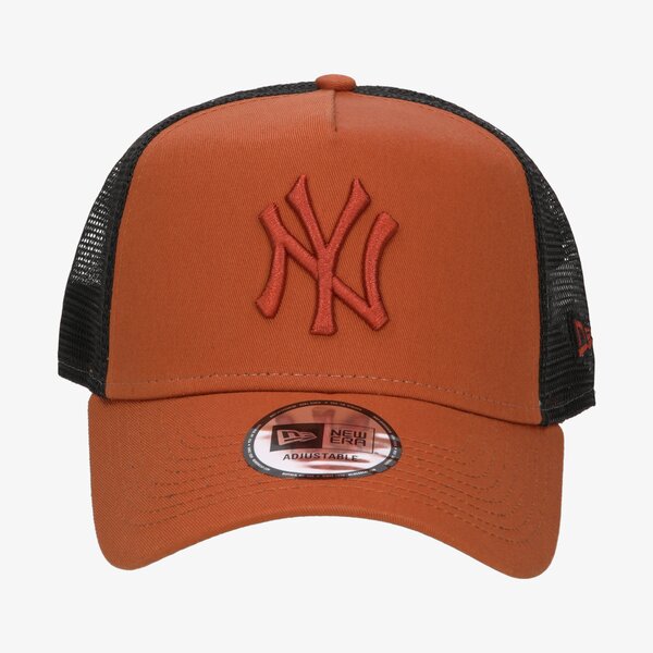 Мъжка шапка с козирка NEW ERA ШАПКА TRUCKER NYY RST NEW YORK YANKEES RSTBLK 12040412 цвят кафяв