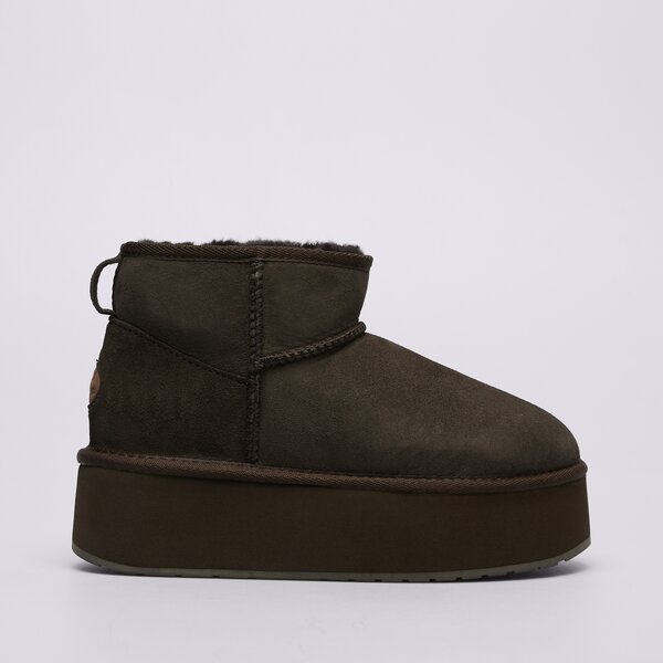 Дамски кежуал EMU AUSTRALIA STINGER MICRO FLATFORM w13082chocolate цвят кафяв