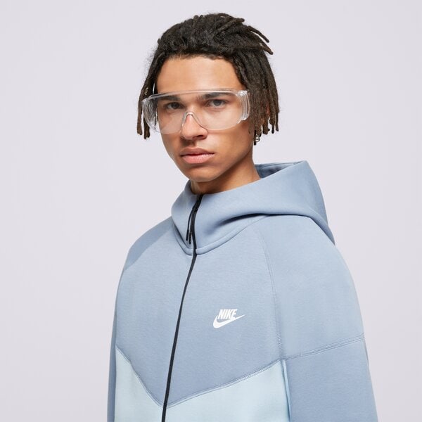 Мъжки суичър NIKE СУИТЧЪР ROZP С КАЧУЛКА TECH FZ HD LT.ARMORY SWEATSHIRT fb7921-440 цвят син