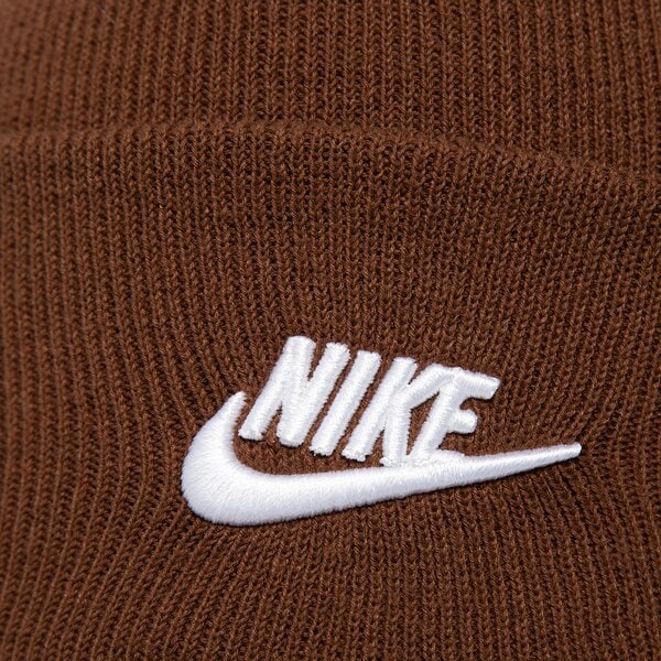 Дамска зимна шапка NIKE ЗИМНА ШАПКА U NSW BEANIE UTILITY FUTURA dj6224-259 цвят кафяв