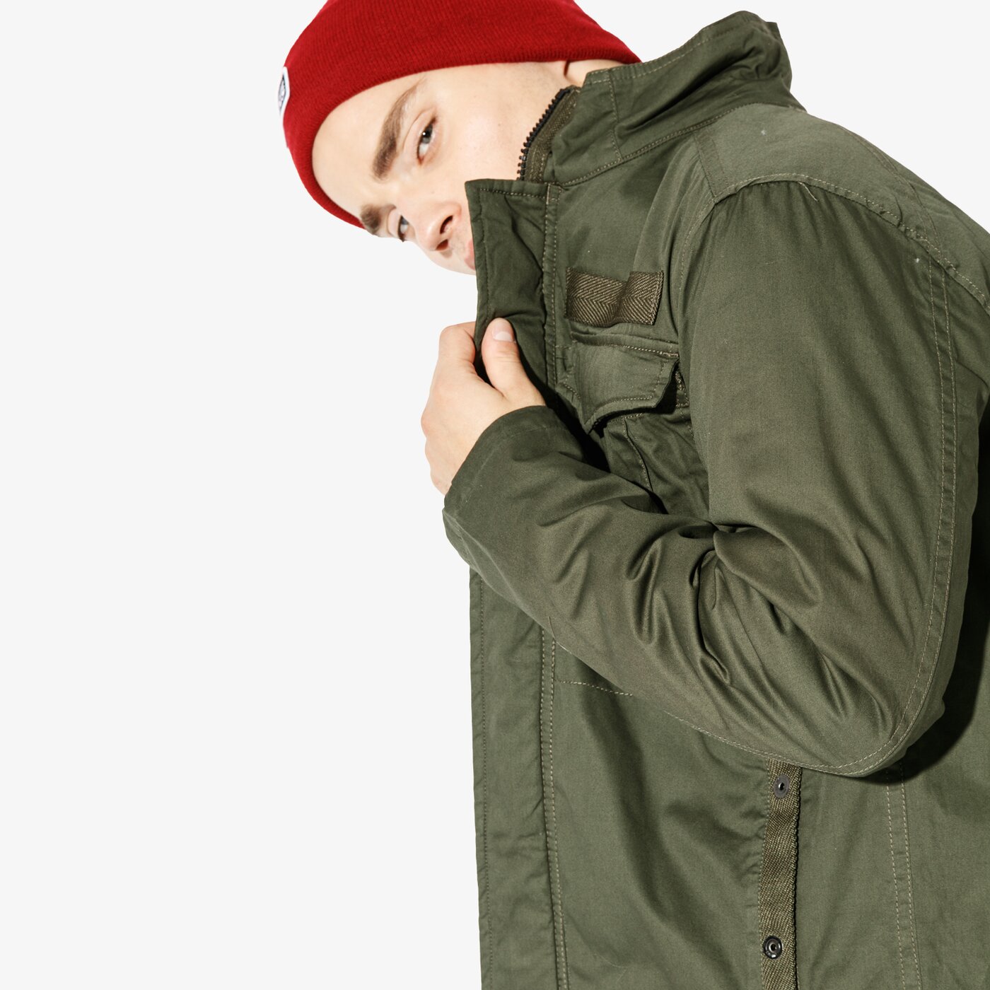 Мъжко зимно яке CONFRONT ЯКЕ OPAL cf38kum28001 цвят каки