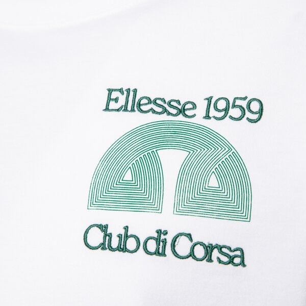 Мъжка тениска ELLESSE ТЕНИСКА CLUB DI CORSA TEE WHT shb23147908 цвят бял