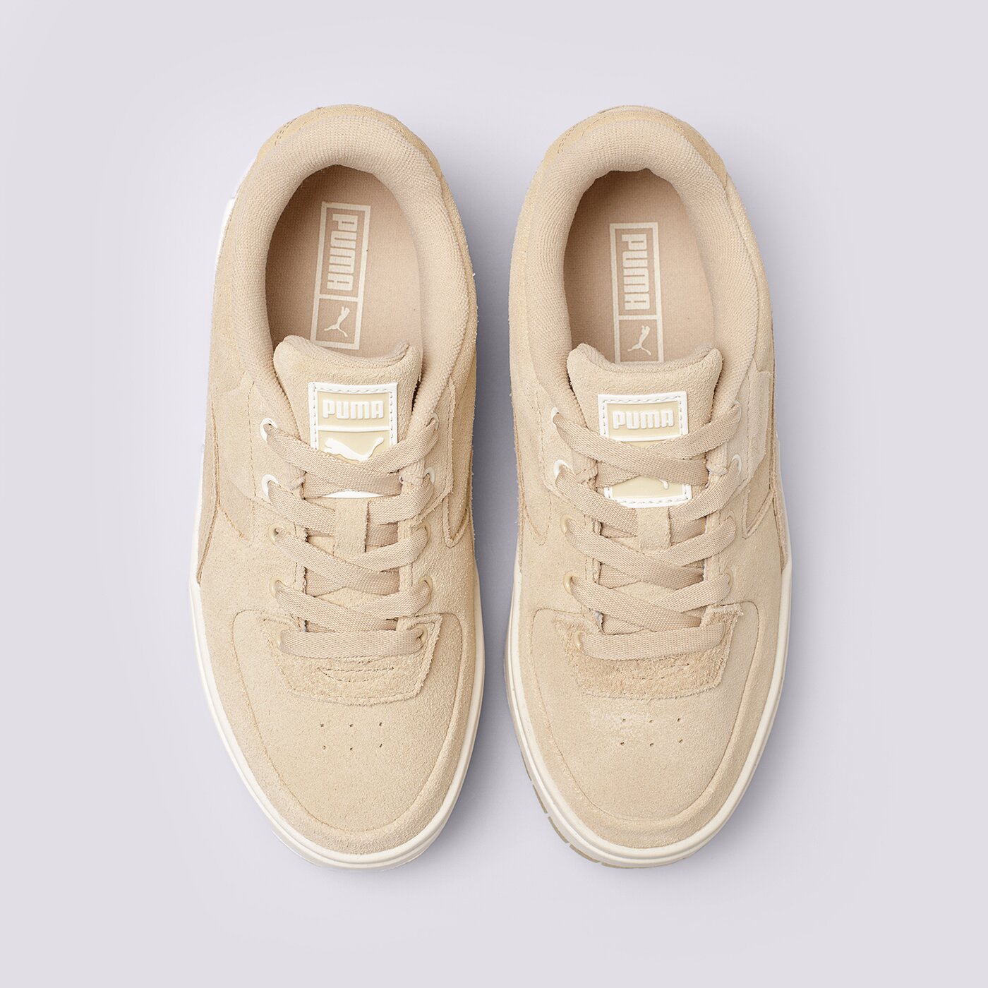 Дамски маратонки PUMA CALI DREAM FIRST SENSE WNS 38714602 цвят бежов