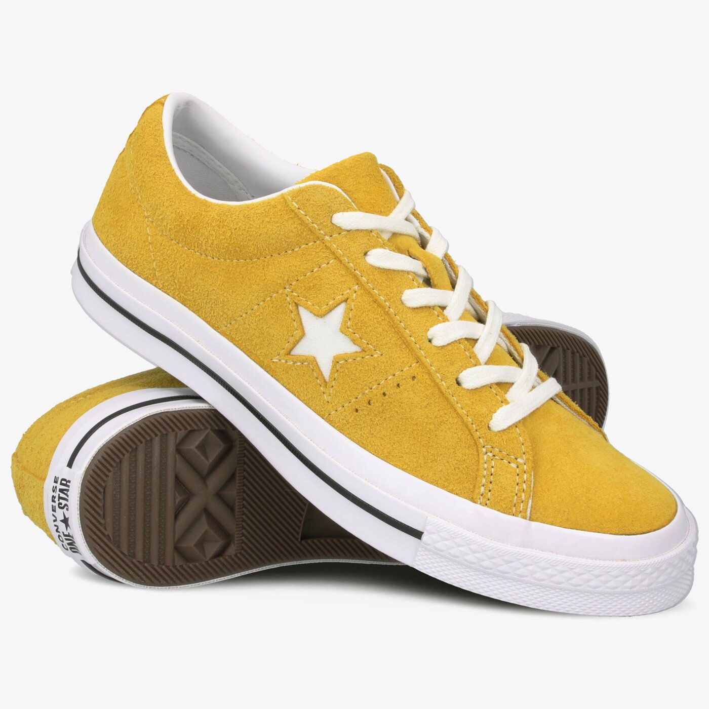 Дамски маратонки CONVERSE ONE STAR 165033c цвят жълт