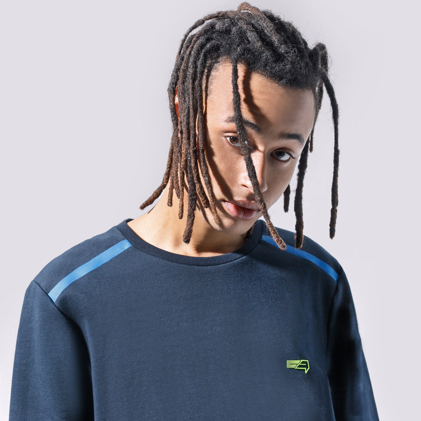 Мъжки суичър CONFRONT СУИТЧЪР MINESOTA cf120blm63001 цвят син