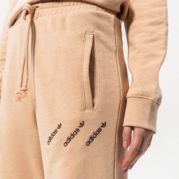 Дамски панталони ADIDAS ПАНТАЛОНИ TRACK PANTS hm4871 цвят бежов