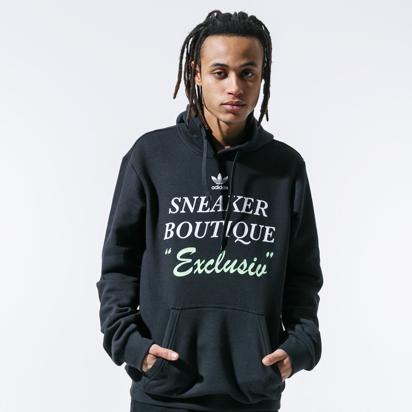 Мъжки суичър ADIDAS СУИТЧЪР С КАЧУЛКА SNEAKER BOUTIQUE OTH gj9609 цвят черен