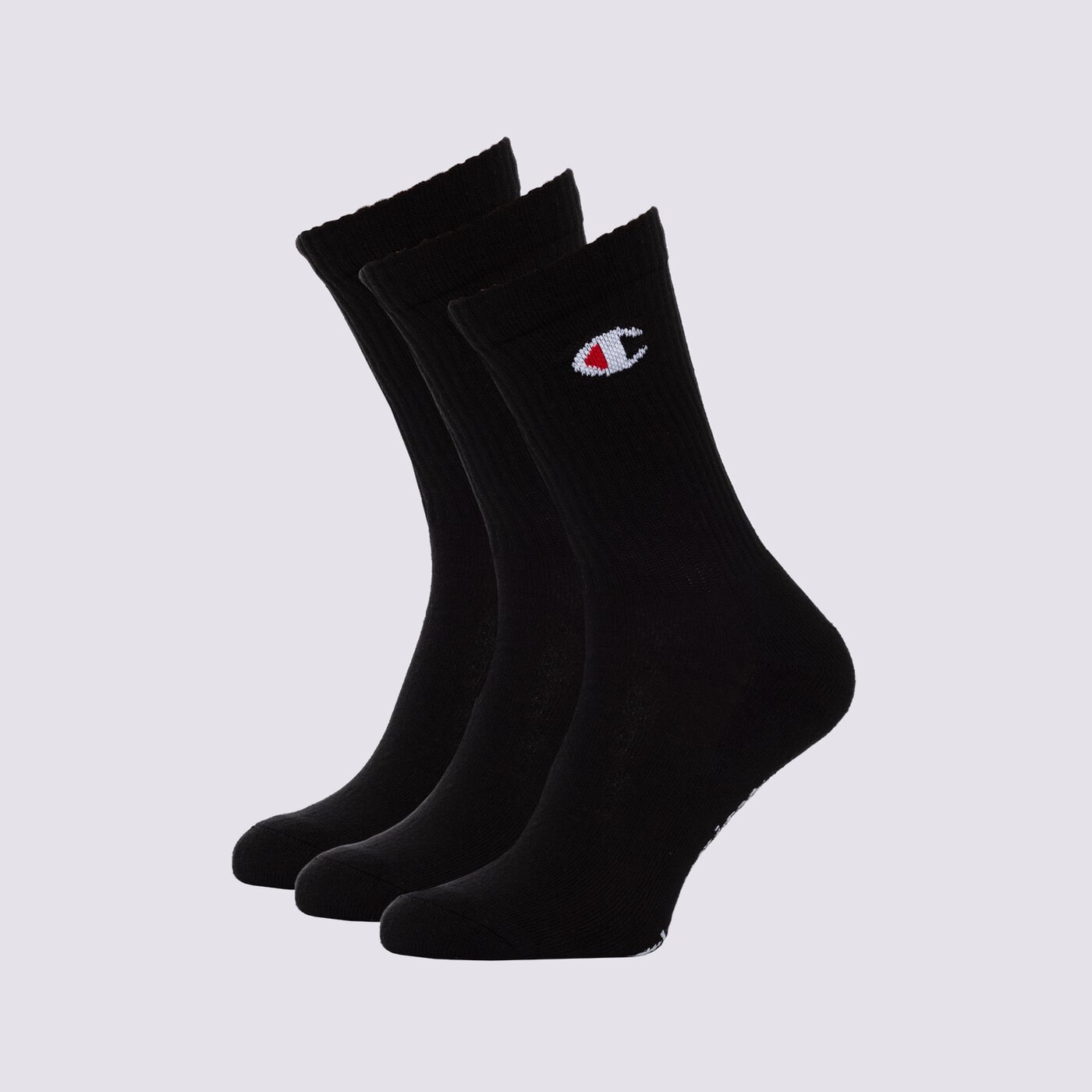 Дамски чорапи CHAMPION ЧОРАПИ 3PK CREW SOCKS u24558kk001 цвят черен