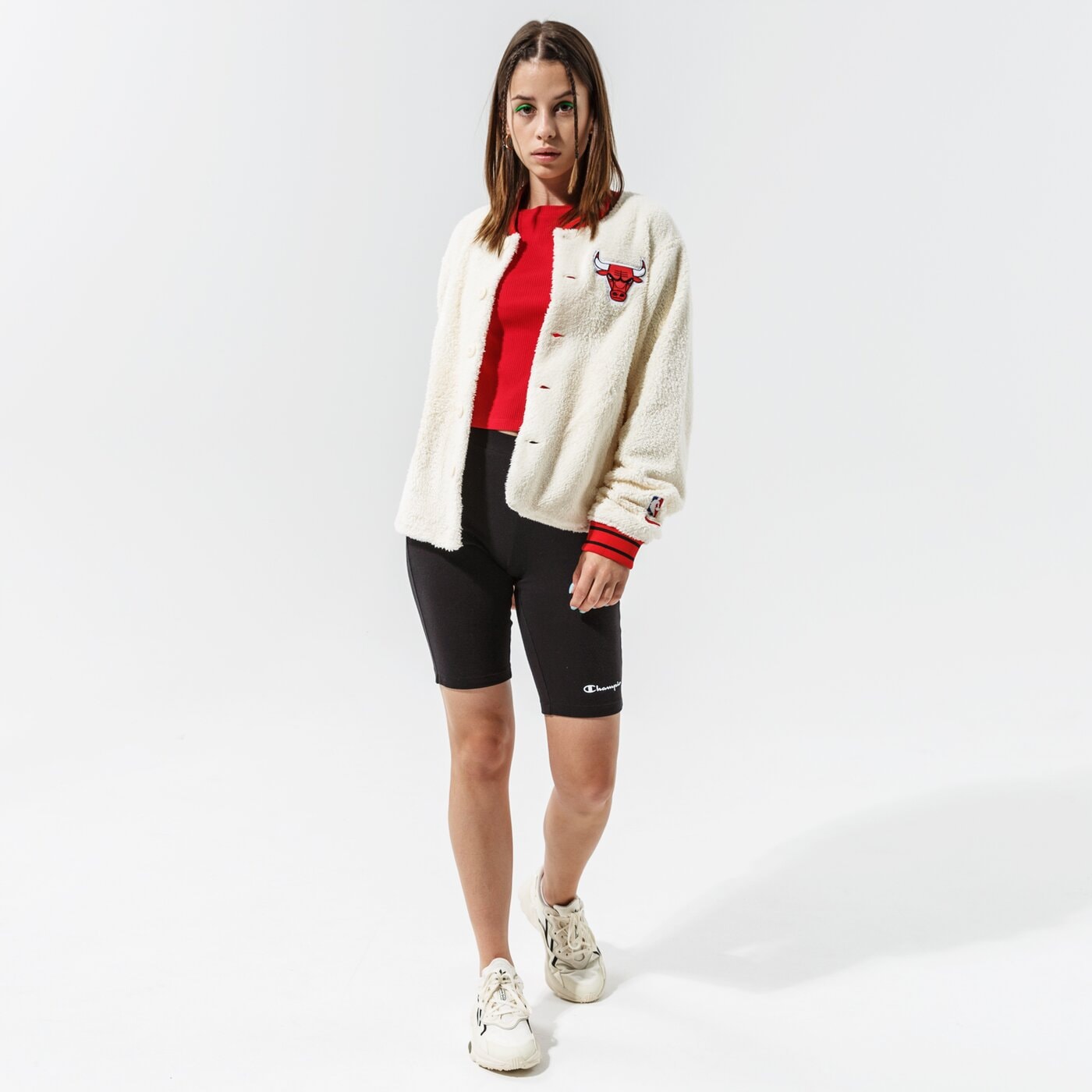 Дамско зимно яке NIKE ЯКЕ CHI W NK JKT CTS 75 NBA dc0880-113 цвят бежов